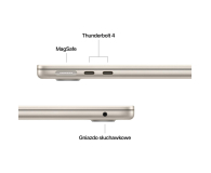 Apple MacBook Air M4/16GB/512/Mac OS Księżycowa Poświata US 36msc - 1324223 - zdjęcie 7